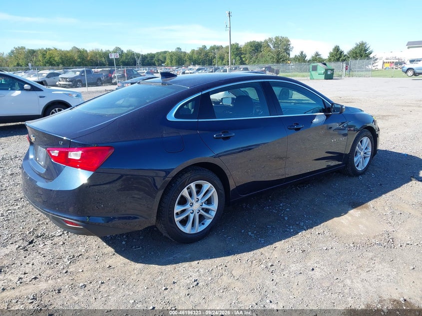 Vin: 1g1zd5st1jf124270, lot: 46696207, chevrolet malibu lt 20184
