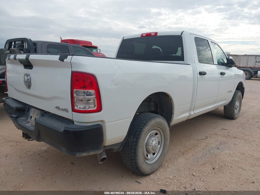 Vin: 3c6ur5cj3ng298644, lot: 46696217, ram 2500 tradesman  4x4 6'4 box 20224