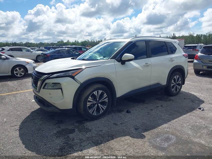 Vin: 5n1bt3bb3pc685504, lot: 46696221, nissan rogue sv intelligent awd 20232
