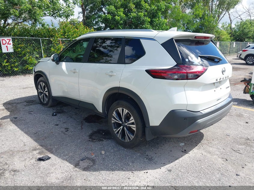 Vin: 5n1bt3bb3pc685504, lot: 46696221, nissan rogue sv intelligent awd 20233