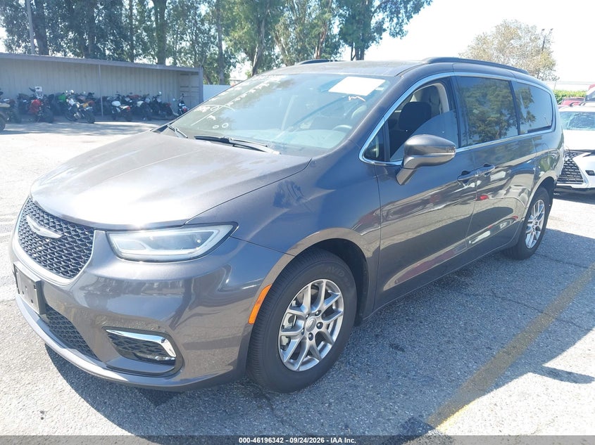 Vin: 2c4rc1fg7mr521544, lot: 46696226, chrysler pacifica touring 20212