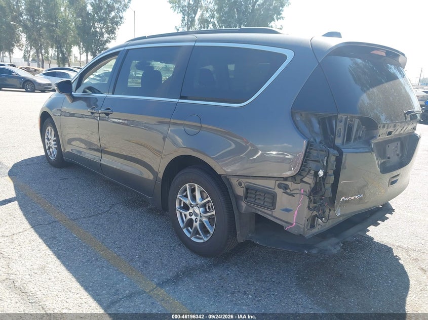 Vin: 2c4rc1fg7mr521544, lot: 46696226, chrysler pacifica touring 20213
