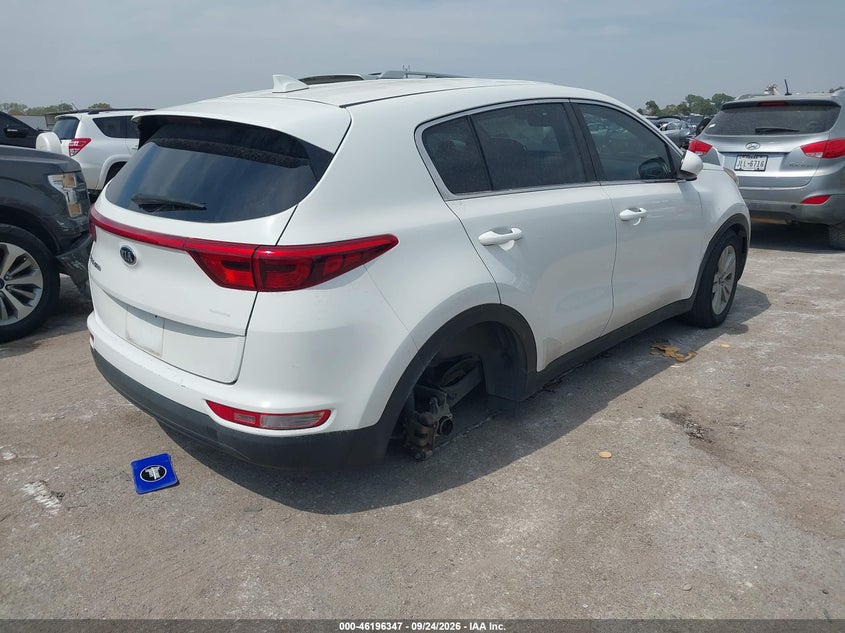 Vin: kndpm3ac3h7271778, lot: 46696231, kia sportage lx 20174