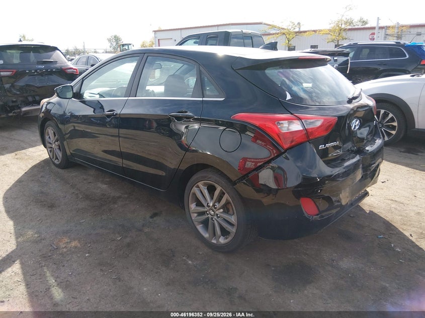 Vin: kmhd35lh7gu310684, lot: 46696236, hyundai elantra gt 20163