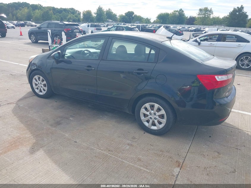 Vin: knadm4a34f6506553, lot: 46696243, kia rio lx 20153