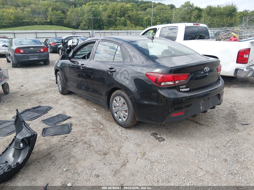 Vin: 3kpa24ab9ke252099, lot: 46696247, kia rio lx 20193