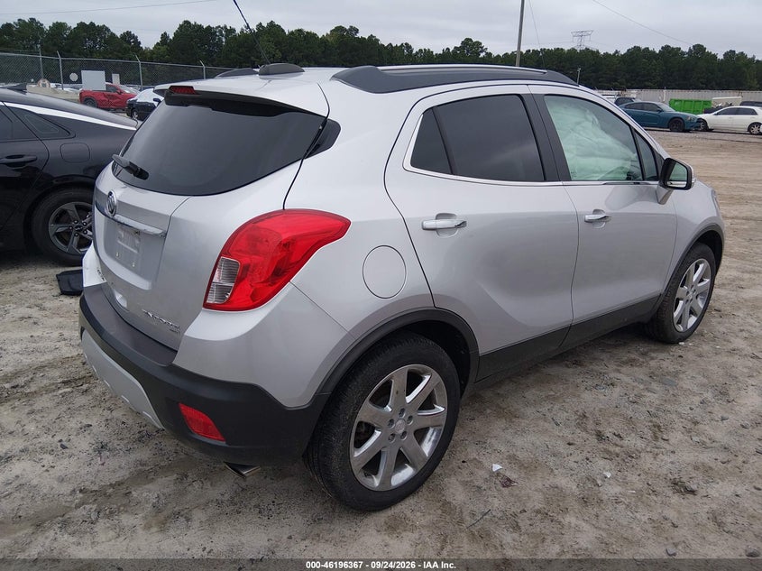Vin: kl4cjgsb7gb579868, lot: 46696251, buick encore leather 20164