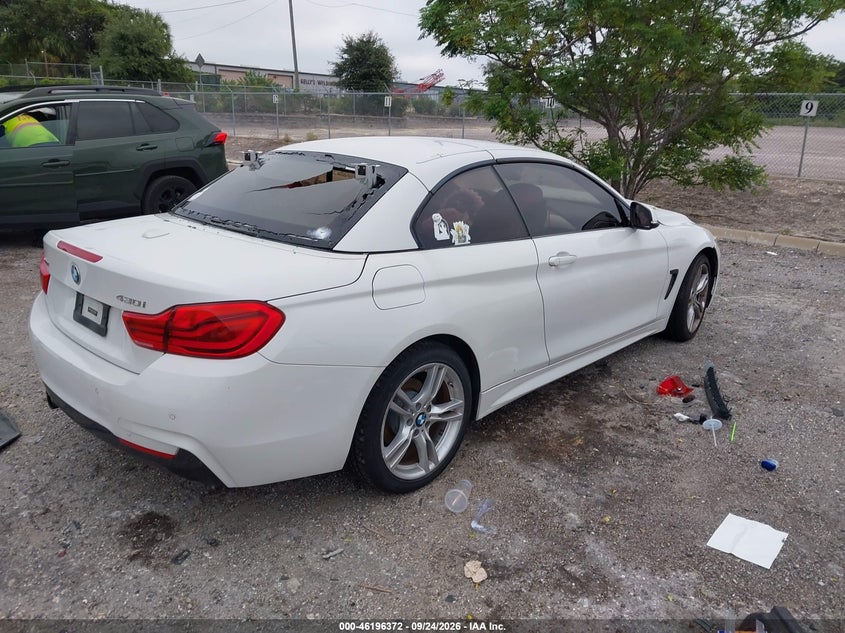 Vin: wba4z3c50jea32015, lot: 46696256, bmw 430i xdrive 20184