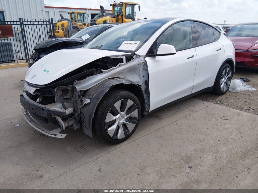 Vin: 5yjygdee1mf182664, lot: 46696263, tesla model y long range dual motor all-wheel drive 20212