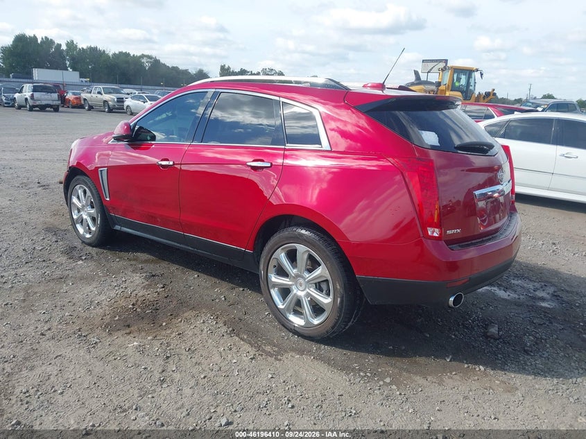 Vin: 3gyfnde34fs557480, lot: 46696294, cadillac srx premium collection 20153