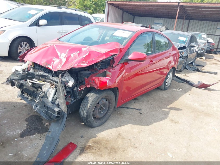 Vin: kmhct4ae3du362954, lot: 46696300, hyundai accent gls 20132