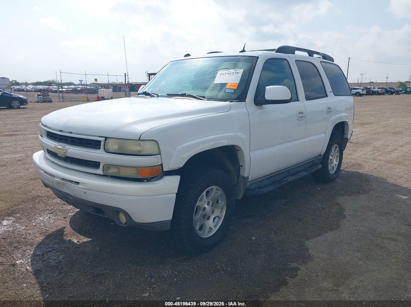 2005 Chevrolet Tahoe Z71, Обычный износ, IAAI, VIN 1GNEK13T15R101893 — фото 2