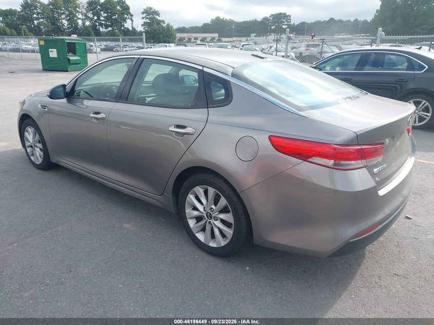 Vin: 5xxgu4l36gg105828, lot: 46696333, kia optima ex 20163