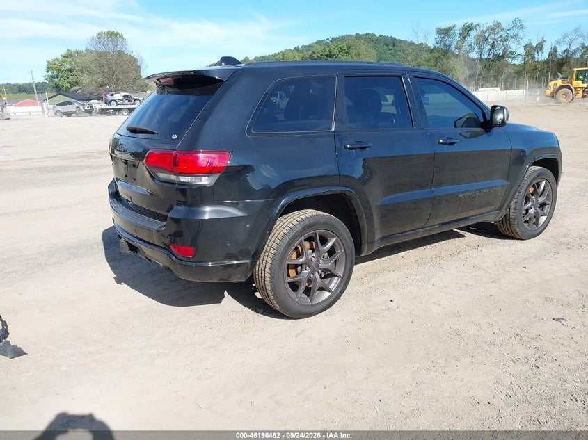 Vin: 1c4rjfbg1mc584530, lot: 46696366, jeep grand cherokee 80th anniversary 4x4 20214