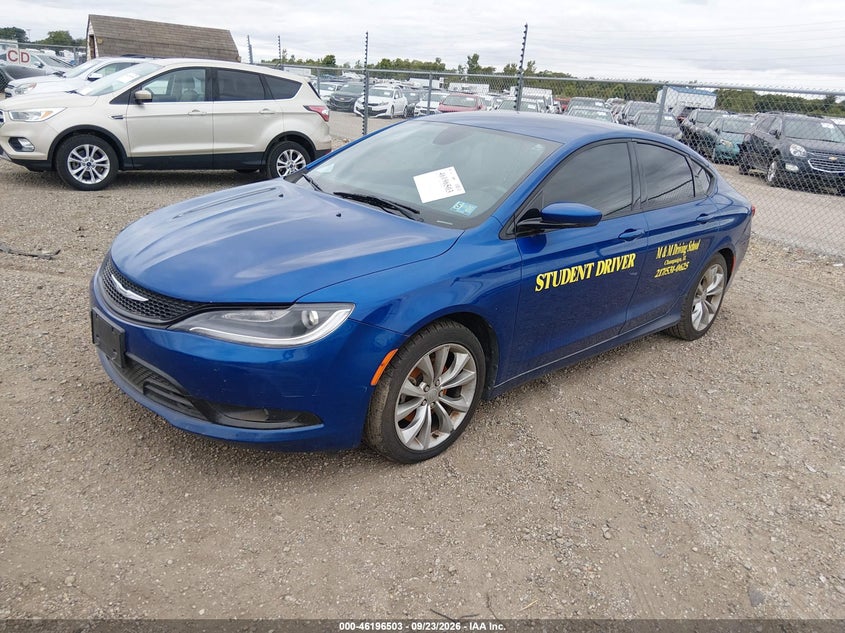 Vin: 1c3cccbb5fn700374, lot: 46696387, chrysler 200 s 20152