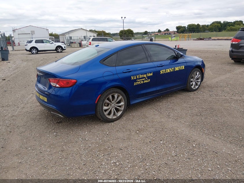 Vin: 1c3cccbb5fn700374, lot: 46696387, chrysler 200 s 20154