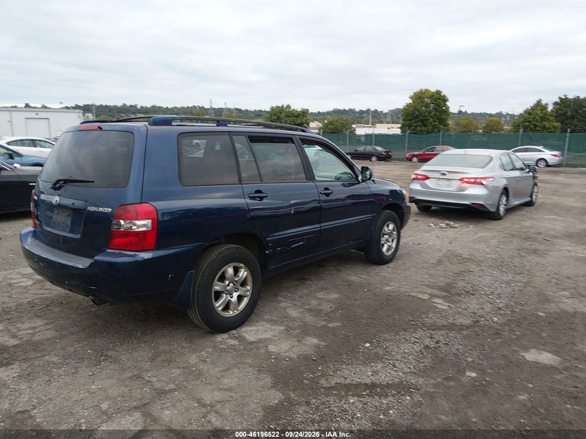 TOYOTA HIGHLANDER 2004 VIN JTEEP21A840004125