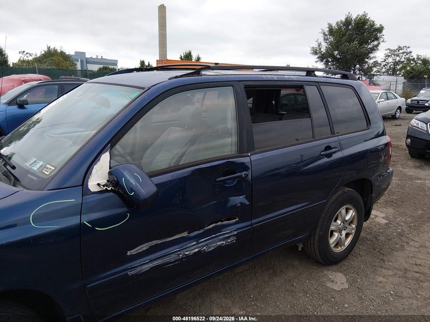 TOYOTA HIGHLANDER 2004 VIN JTEEP21A840004125