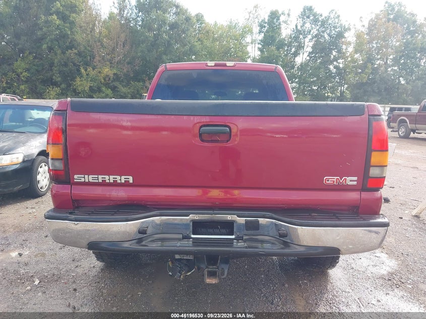 GMC SIERRA 2500 2004 VIN 1GTGK23U04F115400