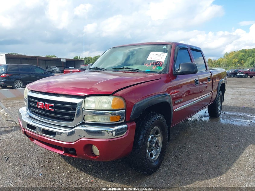 GMC SIERRA 2500 2004 VIN 1GTGK23U04F115400