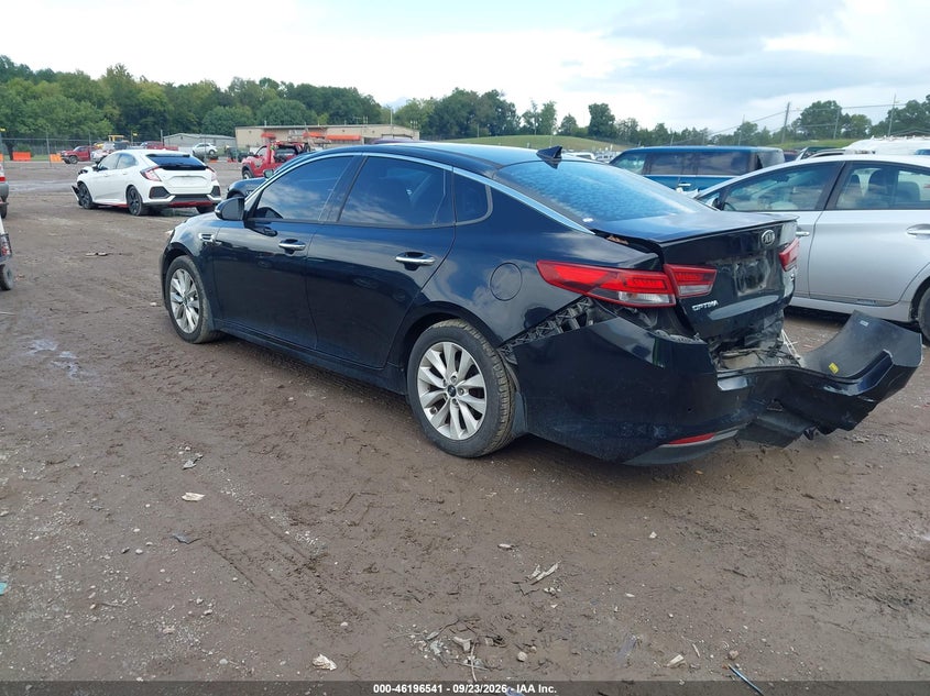Vin: 5xxgt4l38jg213541, lot: 46696425, kia optima s 20183