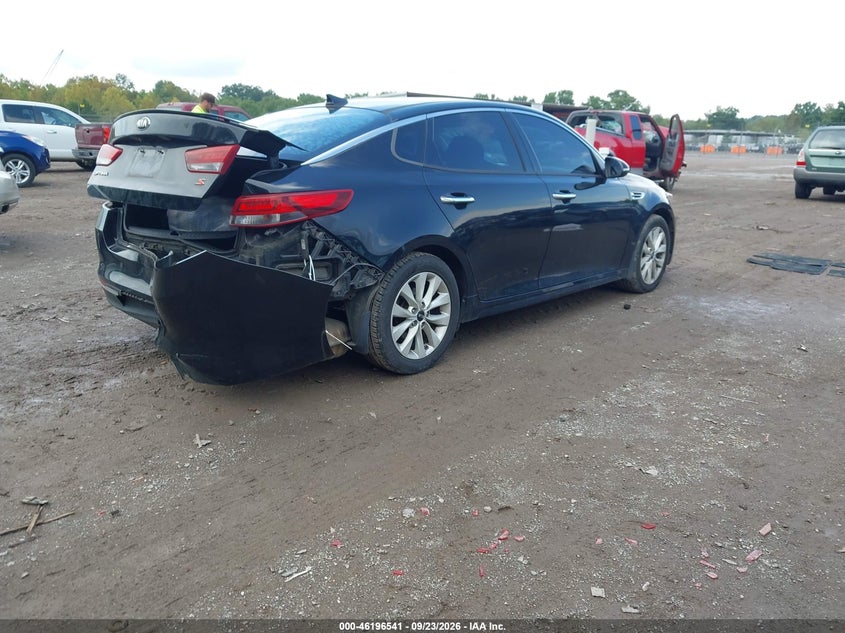 Vin: 5xxgt4l38jg213541, lot: 46696425, kia optima s 20184