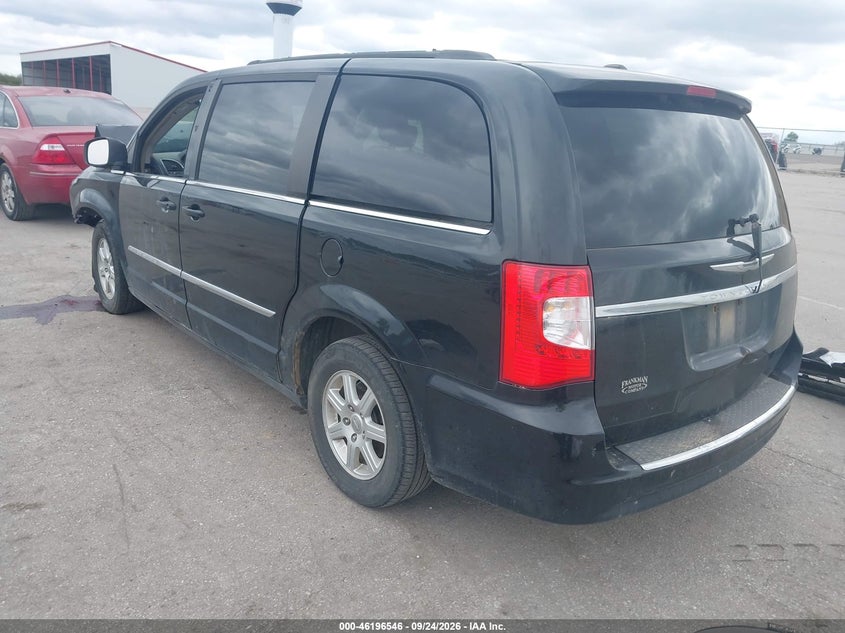 Vin: 2c4rc1bg5cr382955, lot: 46696430, chrysler town & country touring 20123