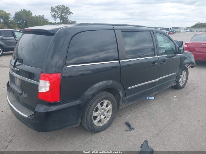 Vin: 2c4rc1bg5cr382955, lot: 46696430, chrysler town & country touring 20124