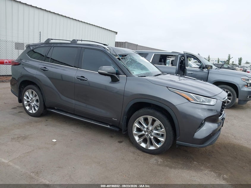 Vin: 5tdxbrch7rs617842, lot: 46696436, toyota highlander h??brido limited 2024 img_1