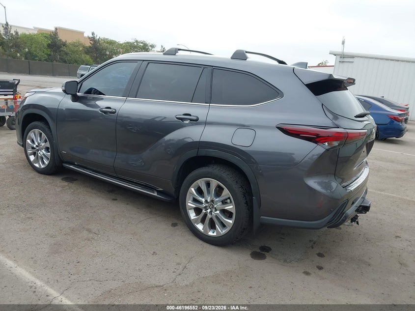 Vin: 5tdxbrch7rs617842, lot: 46696436, toyota highlander h??brido limited 20243