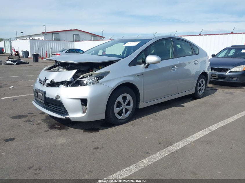 Vin: jtdkn3du2f0474212, lot: 46696439, toyota prius two 20152