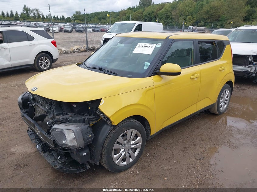 Vin: kndj23au3l7060724, lot: 46696443, kia soul lx 20202