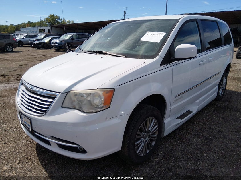 Vin: 2c4rc1cg5fr504118, lot: 46696448, chrysler town & country touring-l 20152