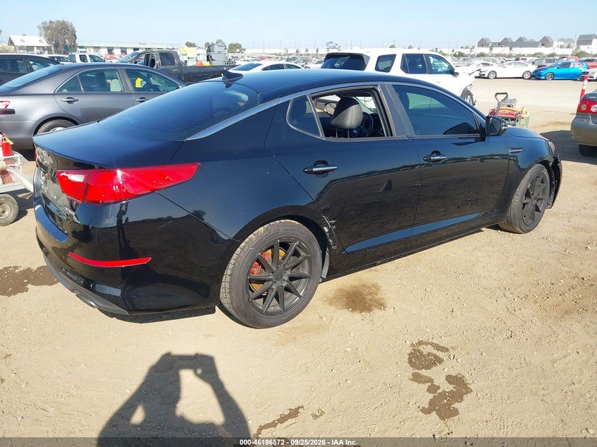 Vin: 5xxgn4a7xfg510706, lot: 46696456, kia optima ex 20154