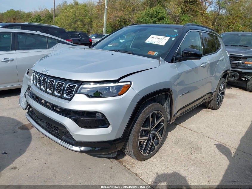Vin: 3c4njdcn7st624398, lot: 46696460, jeep compass limited 4x4 20252