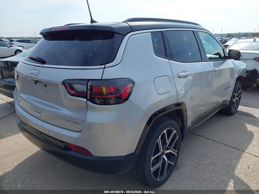 Vin: 3c4njdcn7st624398, lot: 46696460, jeep compass limited 4x4 20254