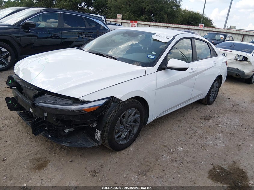 Vin: kmhlm4dj3tu186119, lot: 46696470, hyundai elantra hybrid blue 20262