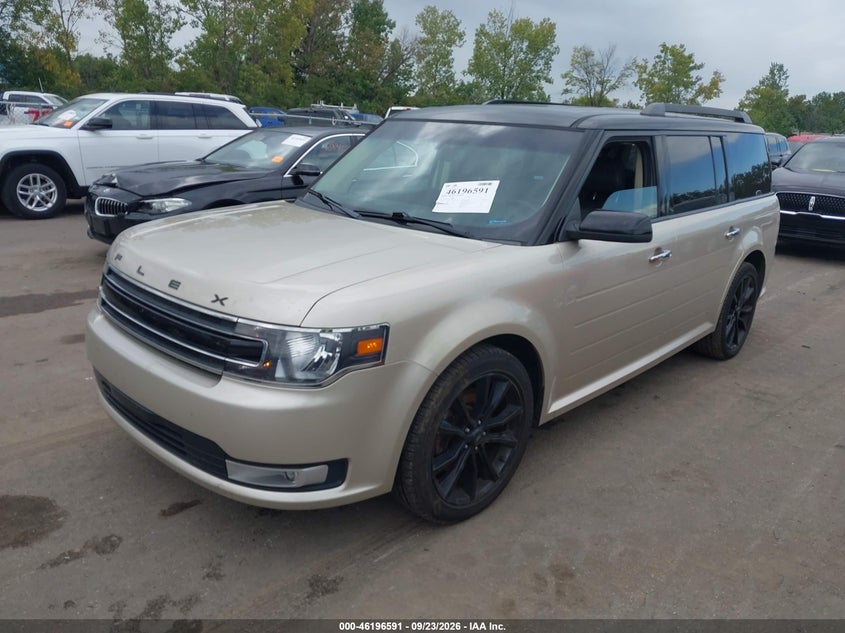 Vin: 2fmgk5c81hba04605, lot: 46696475, ford flex sel 20172