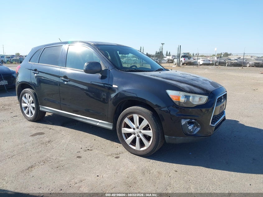 Vin: 4a4ap3au7ee015486, lot: 46696484, mitsubishi outlander sport es 2014 img_1