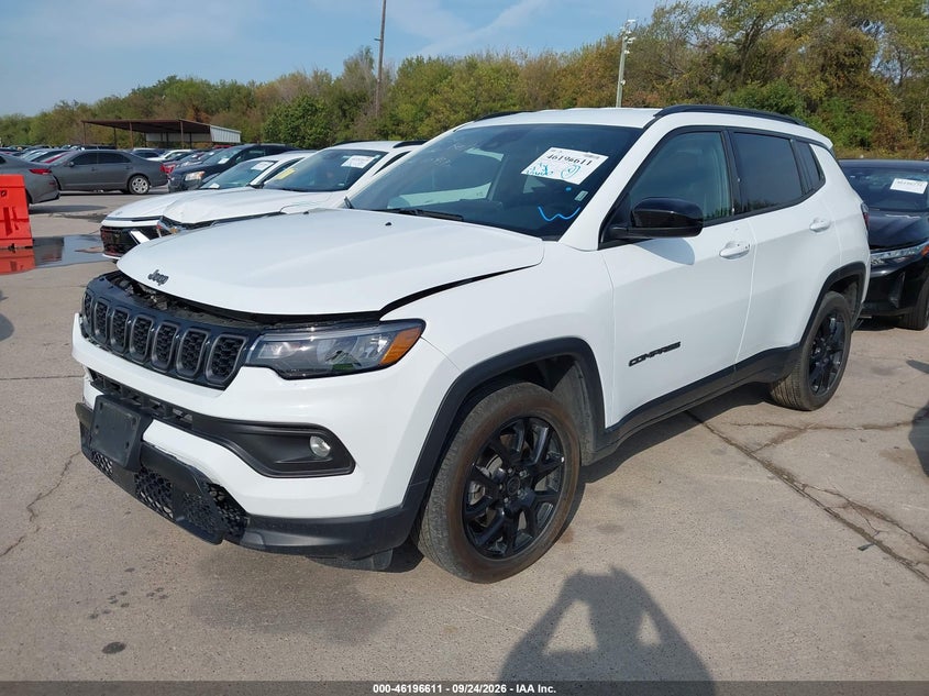 Vin: 3c4njdbn1st623572, lot: 46696495, jeep compass latitude 4x4 20252