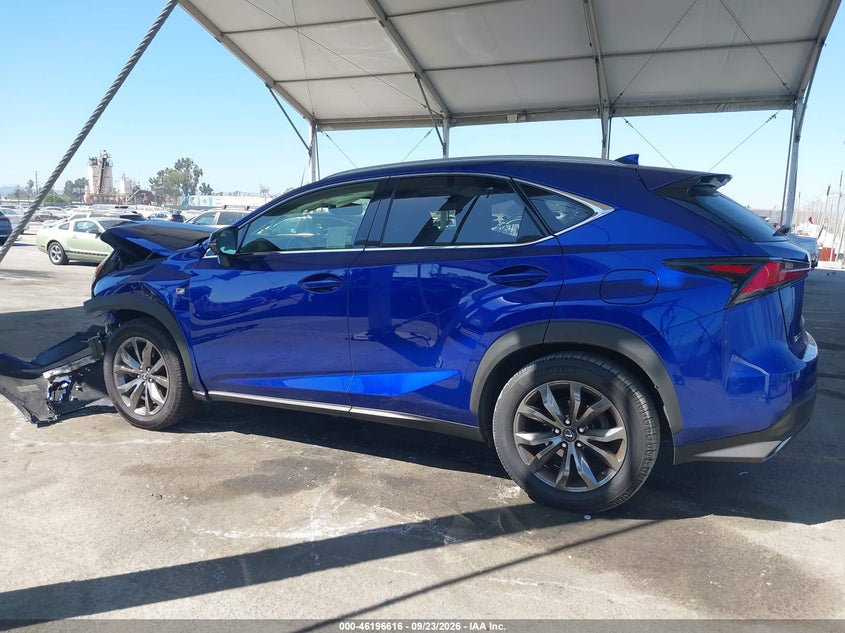 LEXUS NX 300 2019 VIN JTJYARBZ2K2136070