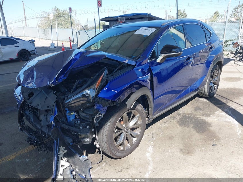 Vin: jtjyarbz2k2136070, lot: 46696500, lexus nx 300 f sport 20192