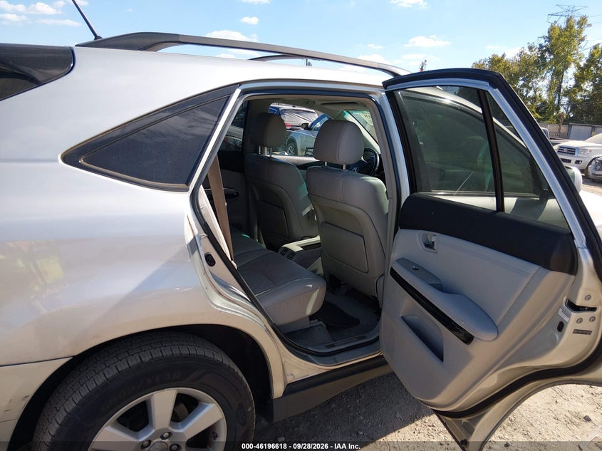 LEXUS RX 350 2008 VIN 2T2HK31U58C095829