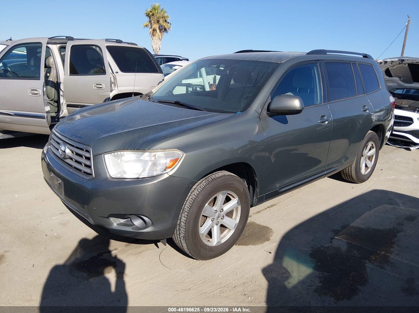 Vin: 5tdzk3eh1as005126, lot: 46696509, toyota highlander 20102
