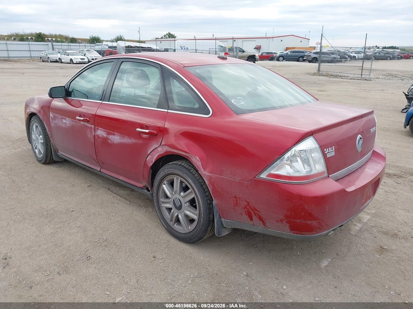 MERCURY SABLE 2009 VIN 1MEHM42W99G615682