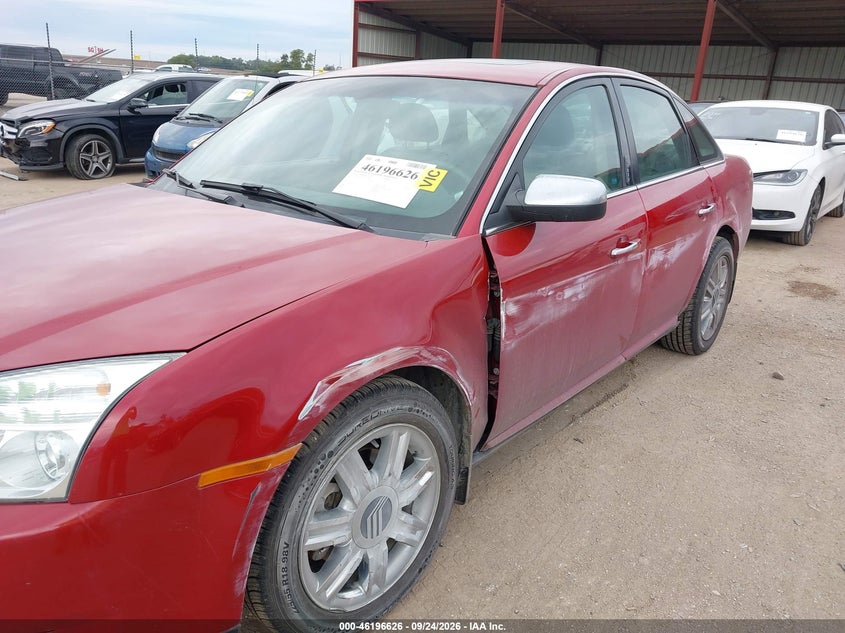 MERCURY SABLE 2009 VIN 1MEHM42W99G615682
