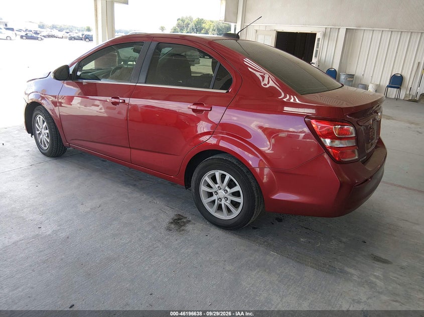 Vin: 1g1jd5sh6j4122177, lot: 46696522, chevrolet sonic lt auto 20183