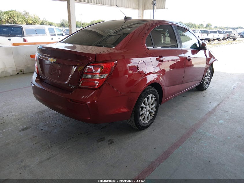 Vin: 1g1jd5sh6j4122177, lot: 46696522, chevrolet sonic lt auto 20184