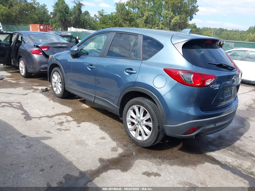 Vin: jm3ke4dy4e0416357, lot: 46696524, mazda cx-5 grand touring 20143