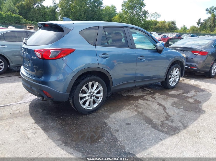 Vin: jm3ke4dy4e0416357, lot: 46696524, mazda cx-5 grand touring 20144